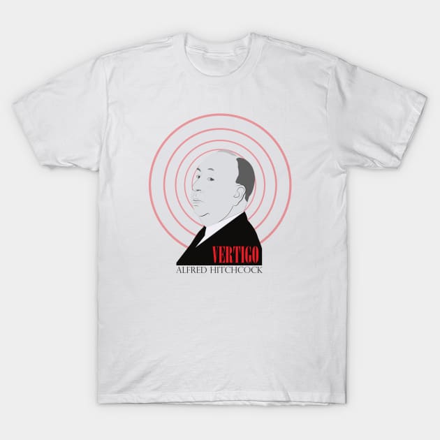 Alfred Hitchcock T-Shirt by dddesign